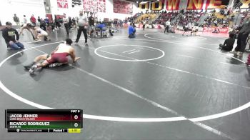 120 lbs Quarterfinal - Jacob Jenner, Long Beach Wilson vs Ricardo Rodriguez, Santa Fe