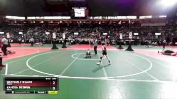 75 lbs Champ. Round 2 - Kamden DeShon, NBHA vs Braylen Stewart, PWCA