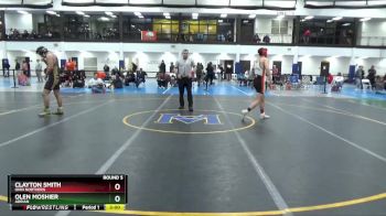157 lbs Round 5 - Olen Moshier, Adrian vs Clayton Smith, Ohio Northern