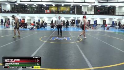157 lbs Round 5 - Olen Moshier, Adrian vs Clayton Smith, Ohio Northern