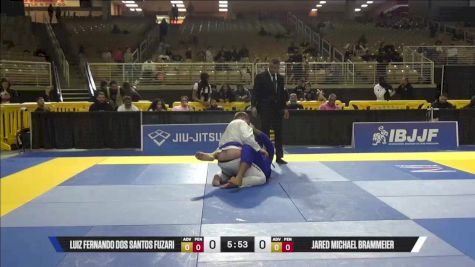 Jared Michael Brammeier vs Luiz Fernando Dos Santos Fuzari 2025 Pan Jiu Jitsu IBJJF Championship