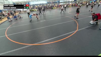 120 lbs Cons. Round 2 - Zachary Krupar, Unattached vs Danny Gamer, Unattached