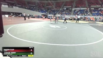 6A-132 lbs Quarterfinal - Carson Terry, South Medford vs Mason Culp, Sandy