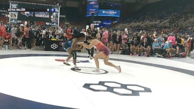 155 lbs Cons. Rd Of 32 - Sierra Willis, Pennsylvania vs Jayda Miller, Indiana