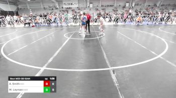 120 lbs Consi Of 4 - Angel Smith, Indiana Outlaws Pink vs Morgan Layman, 84 Athletes