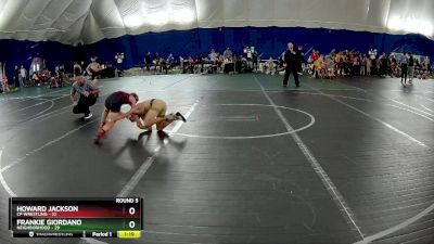 80 lbs Round 5 (6 Team) - Howard Jackson, CP Wrestling vs Frankie Giordano, Neighborhood