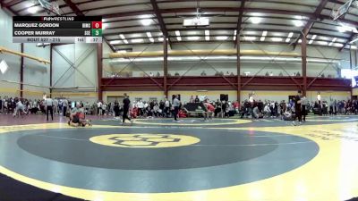 215 lbs Cons. Round 1 - Cooper Murray, St Charles East vs Marquez Gordon, Bishop McCort