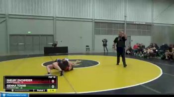 152 lbs Round 2 (6 Team) - Shelby Zachmeier, North Dakota vs Sienna Tovar, Michigan Red