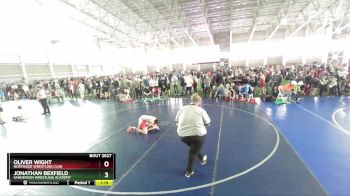 88 lbs Quarterfinal - Jonathan Bexfield, Sanderson Wrestling Academy vs Oliver Wight, Northside Wrestling Club