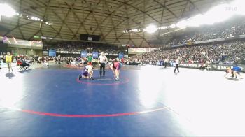 Boys 2A 285 lbs Champ. Round 1 - Stephen Kassab, Nathan Hale vs Trenton Fletch, Columbia River