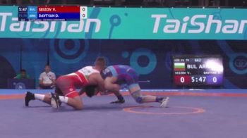 70 kg Qualif. - Vladislav Seizov, Bulgaria vs Davit Davtyan, Armenia