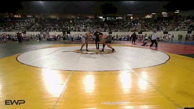 Quarterfinal - Izaiah Shadden, Bristow vs James Hooks, Shawnee Wrestling