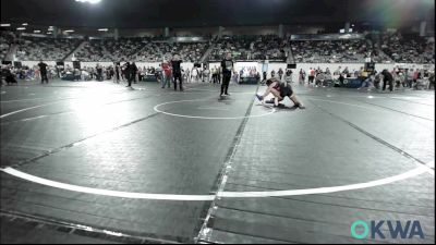138 lbs Consolation - Leeah Wright, D3 Wrestling Cluib vs Serenity Watson, Enid Junior High