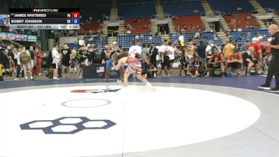 157 lbs Champ. Rd Of 128 - James Whitbred, Pennsylvania vs Bobby Johnson, South Carolina