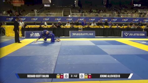 Jerome Allen Reed III vs Richard Scott Balkin 2026 Pan Jiu Jitsu IBJJF Championship