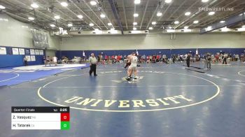 197 lbs Quarterfinal - Zachary Vasquez, Norwich vs Haven Tatarek, Castleton