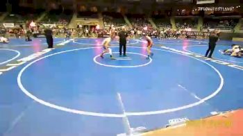 115 lbs Consi Of 16 #1 - Dominic Graff, R.A.W. vs Luke Farmen, MWC Wrestling Academy