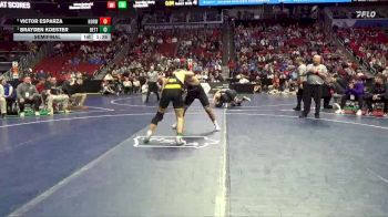 3A-190 lbs Semifinal - Brayden Koester, Bettendorf vs Victor Esparza, Norwalk