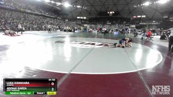 3A 132 lbs Cons. Round 5 - Luka Kawahara, Juanita vs Adonai Garza, Kent Meridian