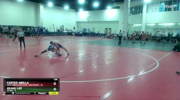 126 lbs Round 1 (6 Team) - Keanu Lee, SD Red vs Carter Abella, S.E.O. Wrestling Club- Team White