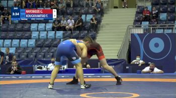 71 kg Repechage #3 - Giorgi Natobidze, Georgia vs Theocharis Kougioumtsidis, Greece