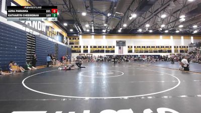 106 lbs Consy 1 - Azra Paraska, Butler vs Katharyn Cheeseman, Laurel