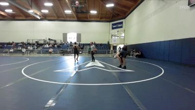 197 lbs Semifinal - Elias Corona, Southern Oregon vs Emilio Johnson, Menlo NCWA