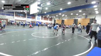 165 lbs Champ. Round 1 - Nicholas Anaya, La Habra vs Dax Curry, Rancho Bernardo