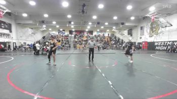 150 lbs Cons. Round 3 - Joaquin Pedroza, Costa Mesa vs Ivan Bon, Arroyo