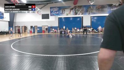 92 lbs Jack Myers, Ohio Grey vs Sawyer Howard, Alabama
