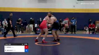 130 kg Round Of 16 - Thomas Helton, Southern Illinois Training Center vs Duncan Iannucci, Tfwc