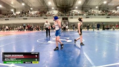 75 lbs Quarterfinal - Landen Bachman, Chillicothe Wrestling Club vs Karlie Doss, Central Missouri Wrestling Club