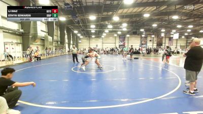 182 lbs Rr Rnd 3 - LJ Diaz, Team Gotcha vs Ethyn Edwards, Grapplers Garage