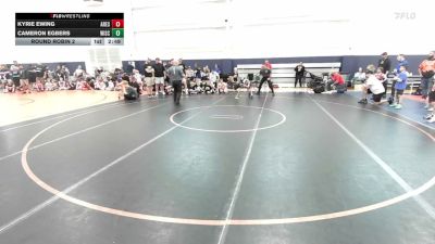 45 lbs Round Robin 2 - Kyrie Ewing, Ares - Yth vs Cameron Egbers, Wisco Boyz - YTH