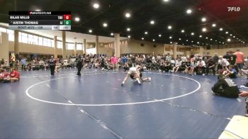 126 lbs Cons. Round 5 - Justin Thomas, Alpha Elite vs Silas Mills, Trion Mat Dogs