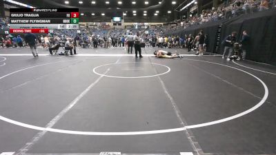 174 lbs Cons. Round 2 - Giulio Traglia, Friends University vs Matthew Flyingman, Northeast Oklahoma