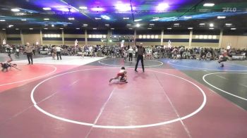 54 lbs Consi Of 8 #1 - Jaxson Hollis, SoCal Hammers vs Nico Lopez, Valor Elite Wrestling