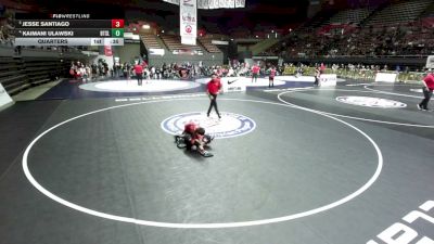 70 lbs Quarters - Jesse Santiago vs Kaimani Ulawski, Beat The Streets - Los Angeles