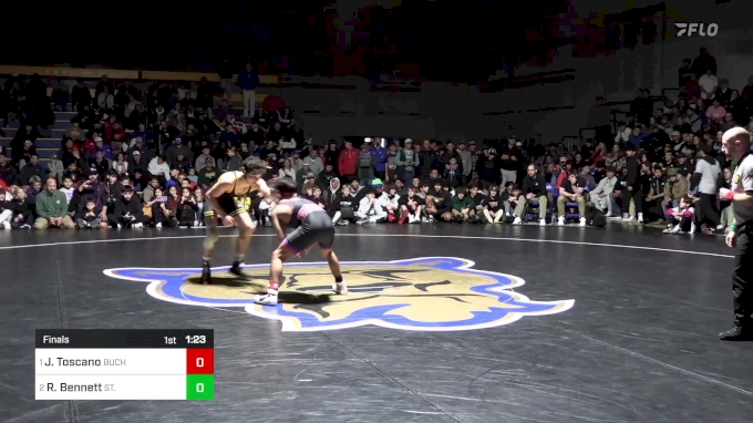 147 Lbs Final - Joseph Toscano, Buchanan Vs Ryan Bennett, St. Edward (OH)