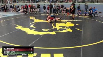 110 lbs Cons. Round 3 - Chasen Savo, Dillingham Wolverine Wrestling Club vs Eli Bachert, Interior Grappling Academy