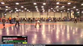 110 lbs Round 4 - Diego (Spike) Torrez, Agression Legionaries vs Jaedan Adams, Team USA