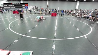 120 lbs Wyatt Koenen, Minnesota Red vs Mason Hoffman, Oklahoma Red