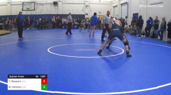 170 lbs Quarterfinal - Tate Bossert, Las Lomas vs Nico Hanson, Clovis East