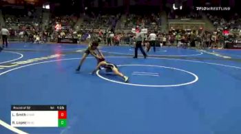 76 lbs Prelims - Levi Smith, Cowboy WC vs Roman Lopez, Roughneck Wrestling