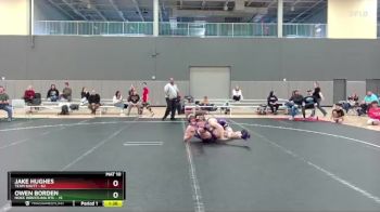 160 lbs Round 1 (10 Team) - Jake Hughes, Team Shutt vs Owen Borden, Noke Wrestling RTC