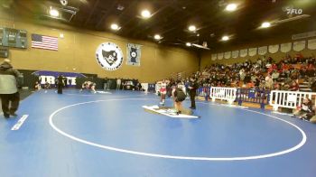 130 lbs Cons. Round 2 - Mila Melgoza, Liberty vs Berenice Sanchez, Santa Maria