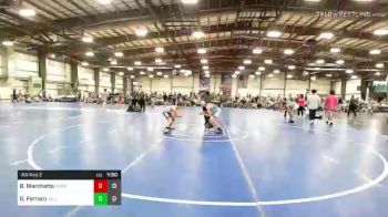 106 lbs Rr Rnd 2 - Benjamin Marchetto, Iron Horse Gold vs Danny Ferraro, Talladega Knights