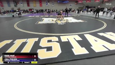 131 A Champ. Round 1 - Cera Philson, Wisconsin-Stevens Point vs Paige Haaf, Wisconsin-Ohskosh