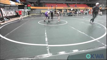 126 lbs 5th Place - Cooper Chagollia, Blue Devil Wrestling vs Gentry Pritchard, Bridge Creek Youth Wrestling