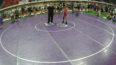 58-63 lbs Cons. Sub-semis - Ritchy Montaño, Oregon vs Miles Watt, Montana